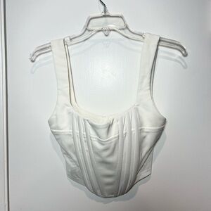 Rumours white corset.